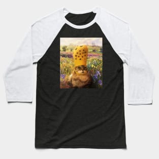 Sad Cat Meme Baseball T-Shirt